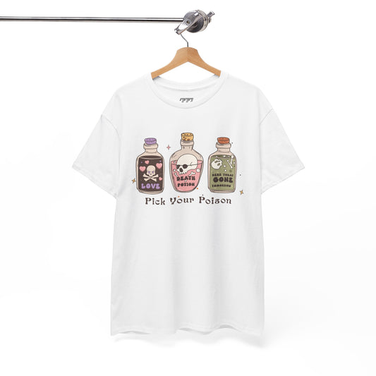 Pick Your Poison Women's Heavy Cotton T-Shirt