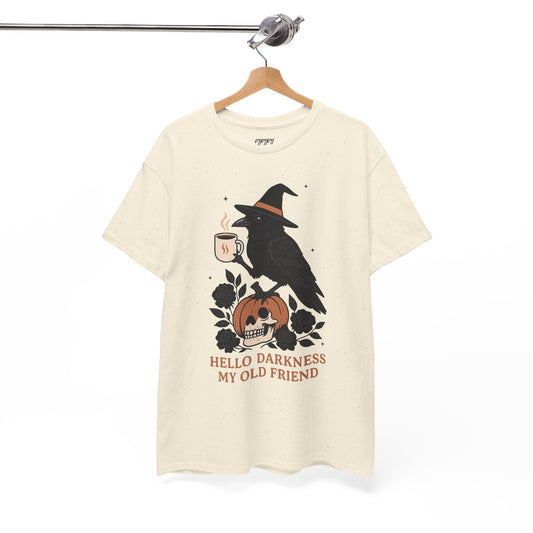 Hello Darkness My Old Friend Unisex Heavy Cotton T-Shirt