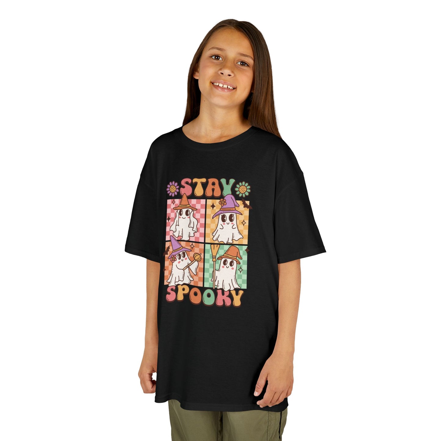 Stay Spooky II Kids Heavy Cotton T-Shirt