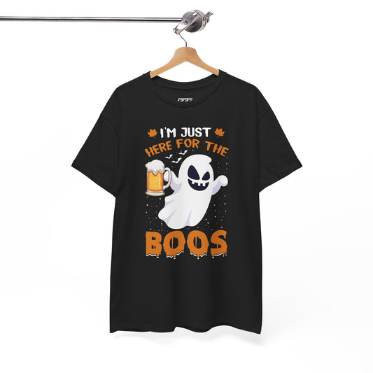 I’m Just Here For The Boos Unisex Heavy Cotton T-Shirt