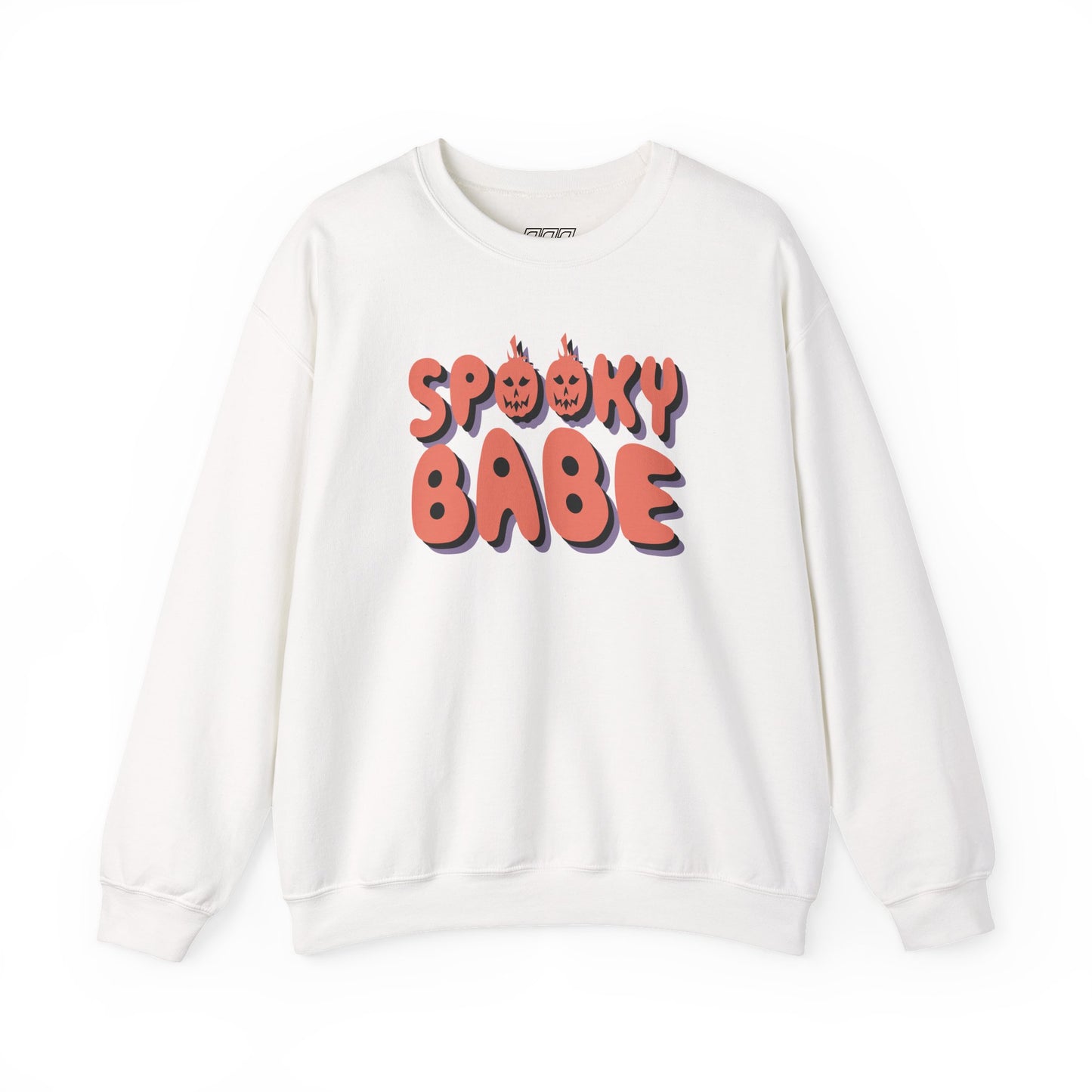 Spooky Babe Women’s Heavy Blend Crewneck Sweatshirt