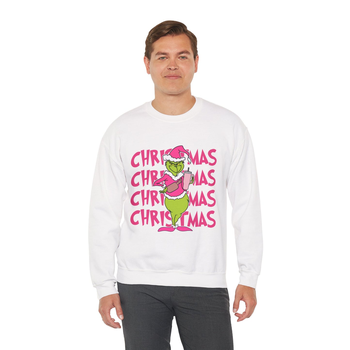 Grinchmas Unisex Heavy Blend Crewneck Sweatshirt