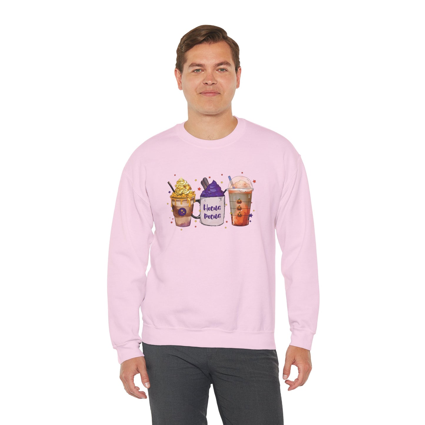 Hocus Pocus Brews Unisex Heavy Blend Crewneck Sweatshirt