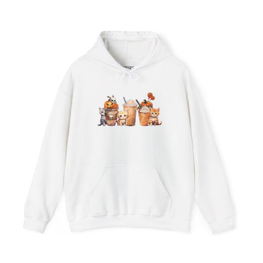 Coffee & Cats Unisex Heavy Blend Hoodie