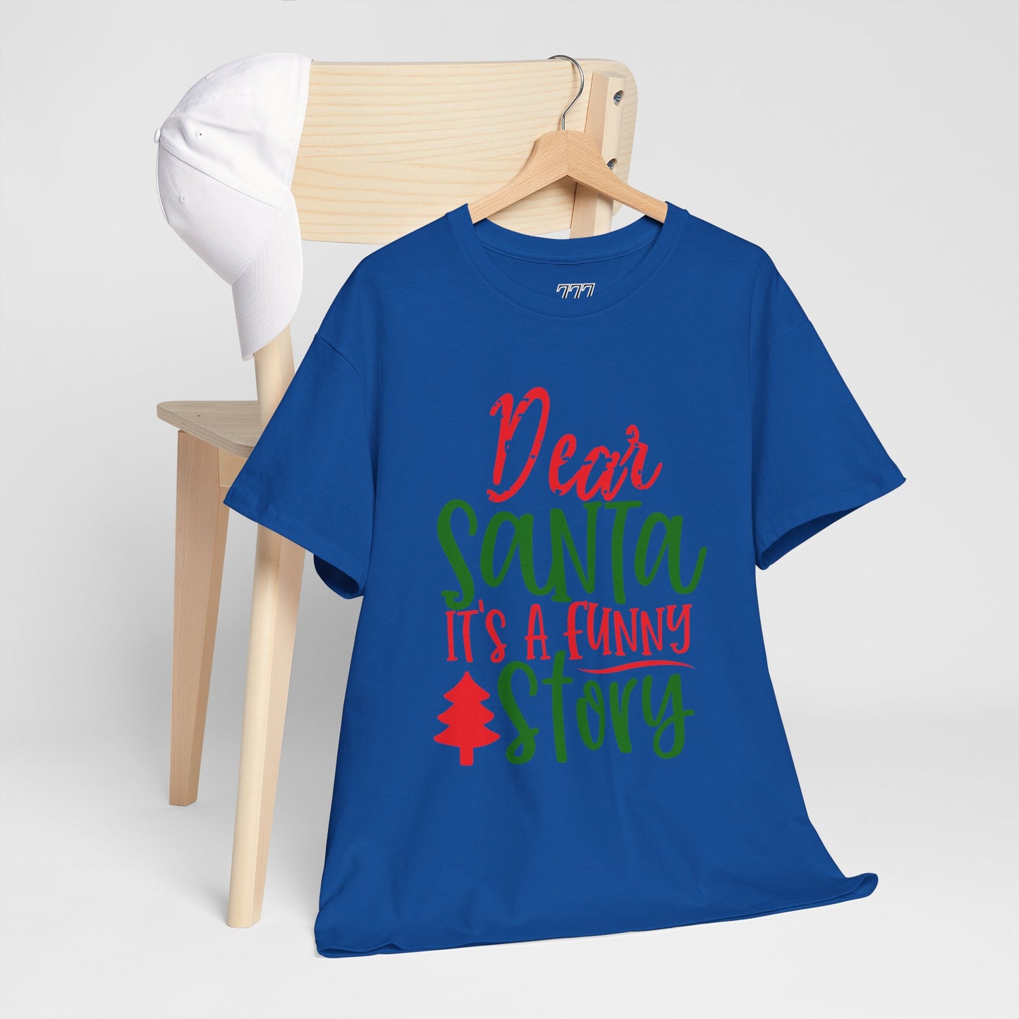 Dear Santa It’s a Long Story Christmas T-Shirt – Funny Holiday Tee (Unisex)