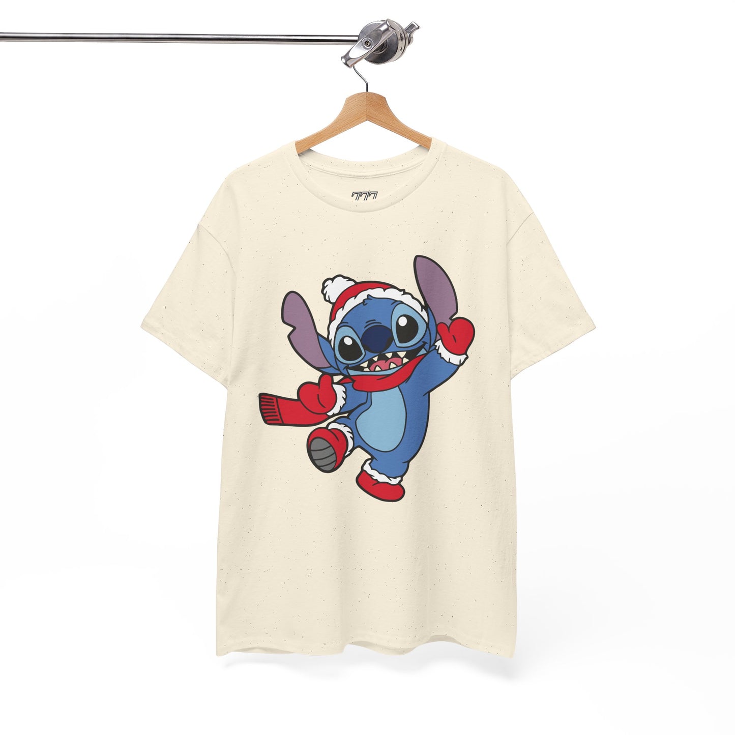 Festive Alien Christmas T-Shirt – Cute Blue Alien Holiday Graphic Tee (Unisex)