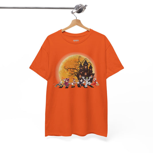 Haunted Crosswalk Unisex Heavy Cotton T-Shirt