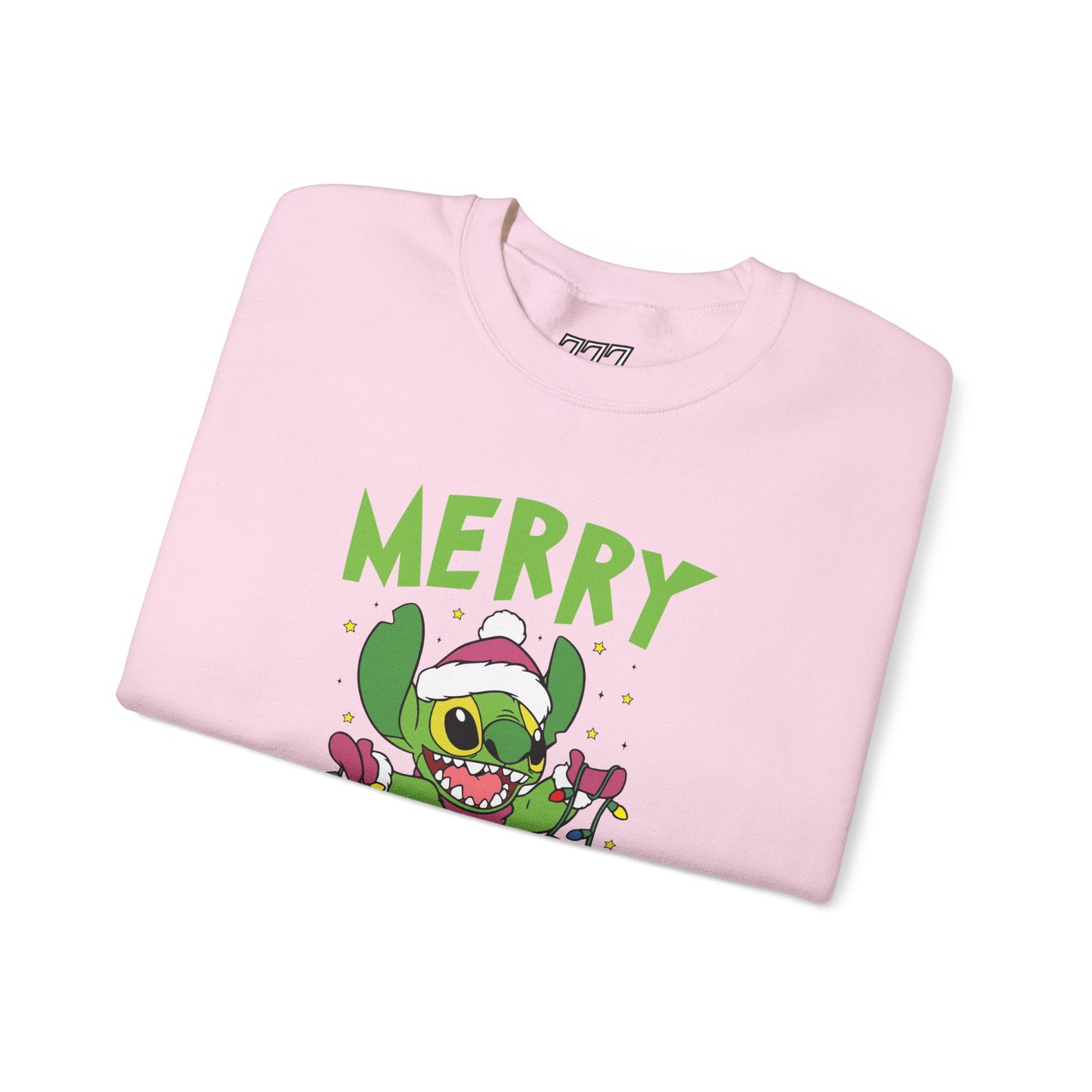 Stinch Merry Christmas Sweatshirt – Funny Holiday Alien Unisex Heavy Blend Crewneck