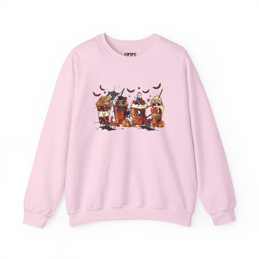 Slasher Coffee Unisex Heavy Blend Crewneck Sweatshirt