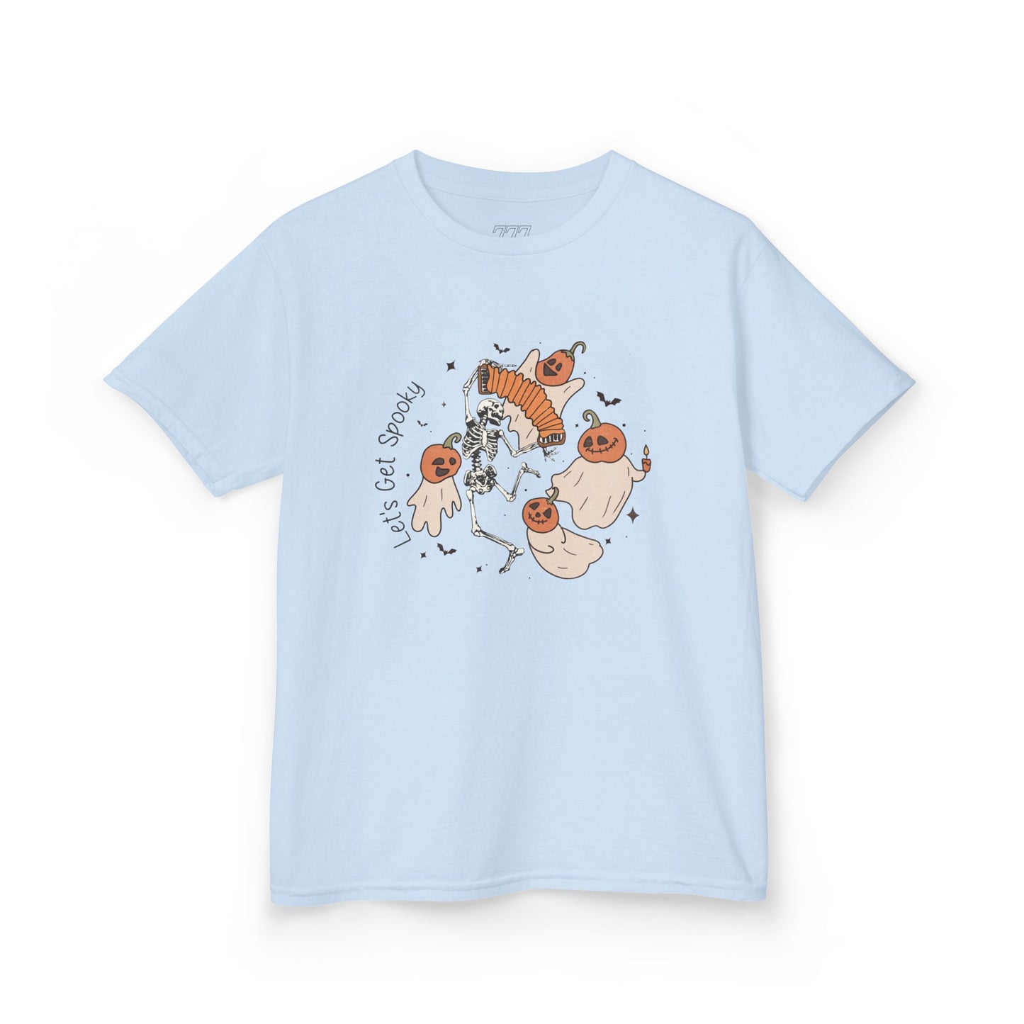 Lets Get Spooky Kids Heavy Cotton T-Shirt