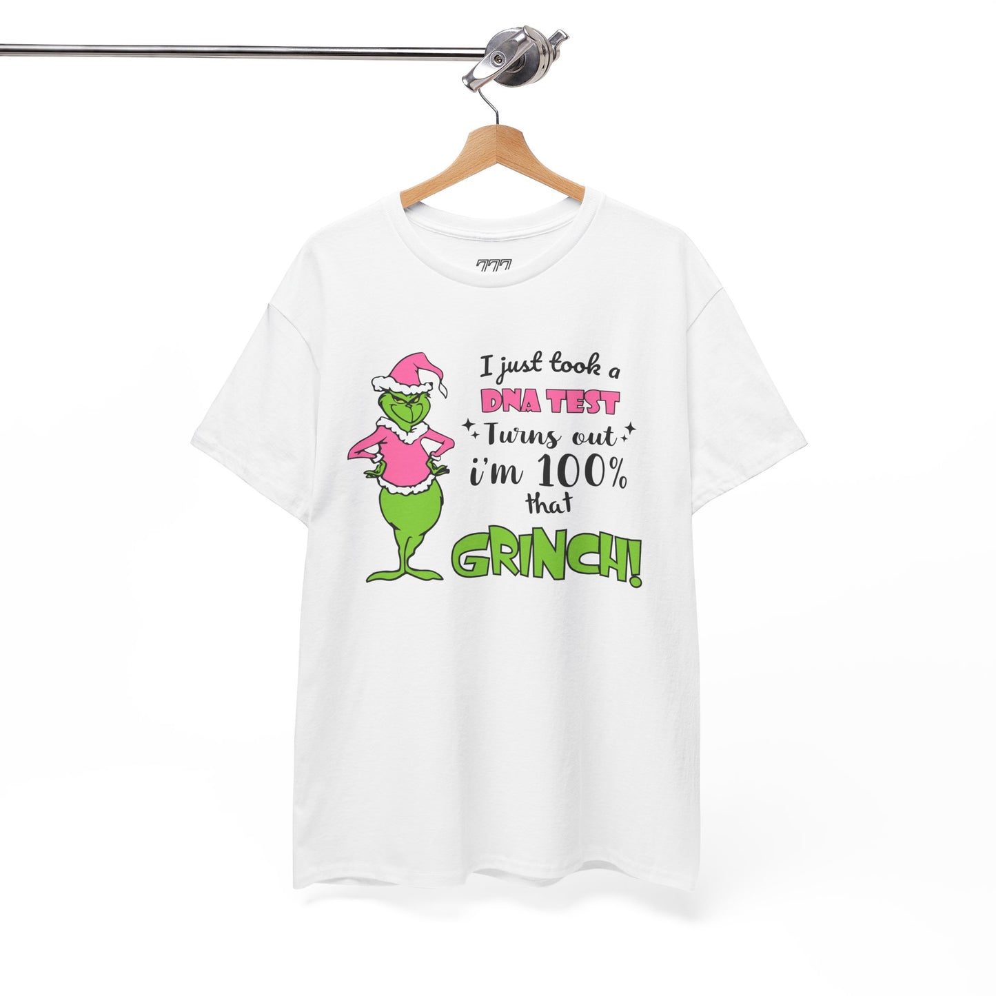 I Just Took A DNA Test Turns Out I'm 100% That Grinch Unisex Heavy Cotton T-Shirt