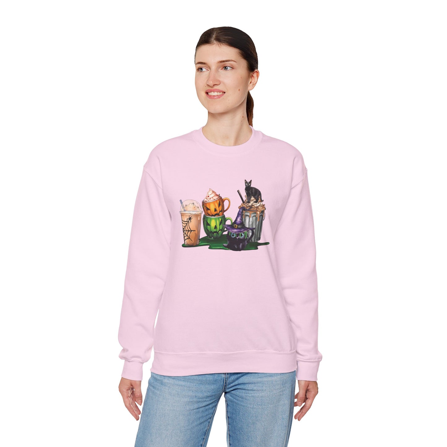 Cauldron Coffee Crew Unisex Heavy Blend Crewneck Sweatshirt