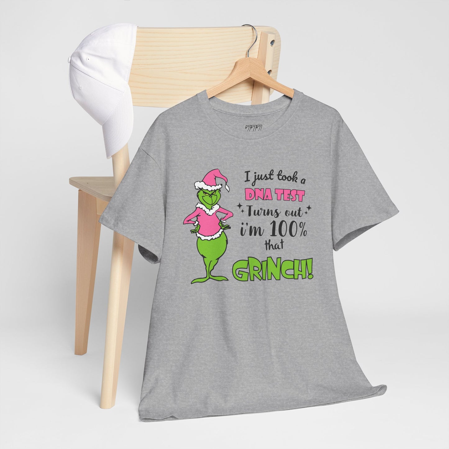 I Just Took A DNA Test Turns Out I'm 100% That Grinch Unisex Heavy Cotton T-Shirt