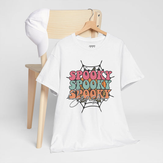 Spooky Spooky Spooky Season Women's Heavy Cotton T-Shirt