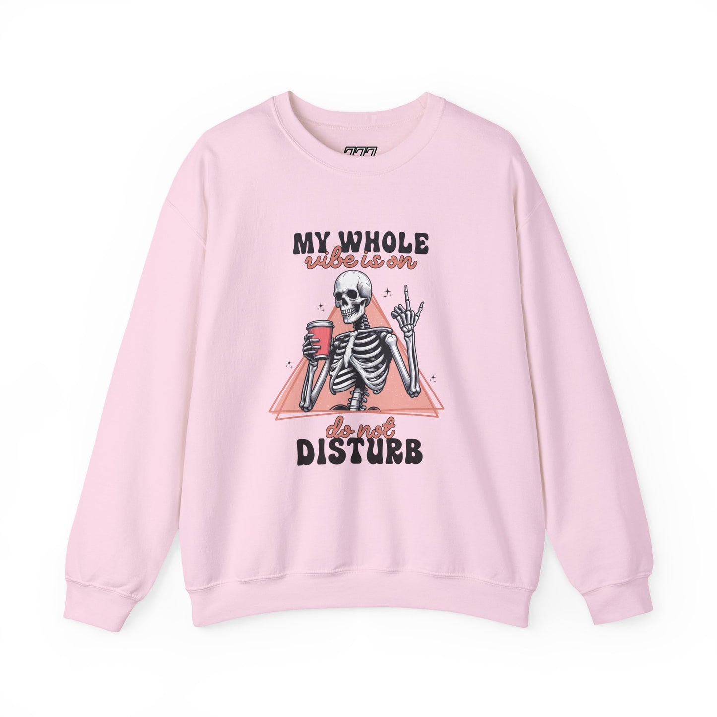 My Whole Vibe Is On Do Not Disturb Women's Heavy Blend Crewneck Sweatshirt