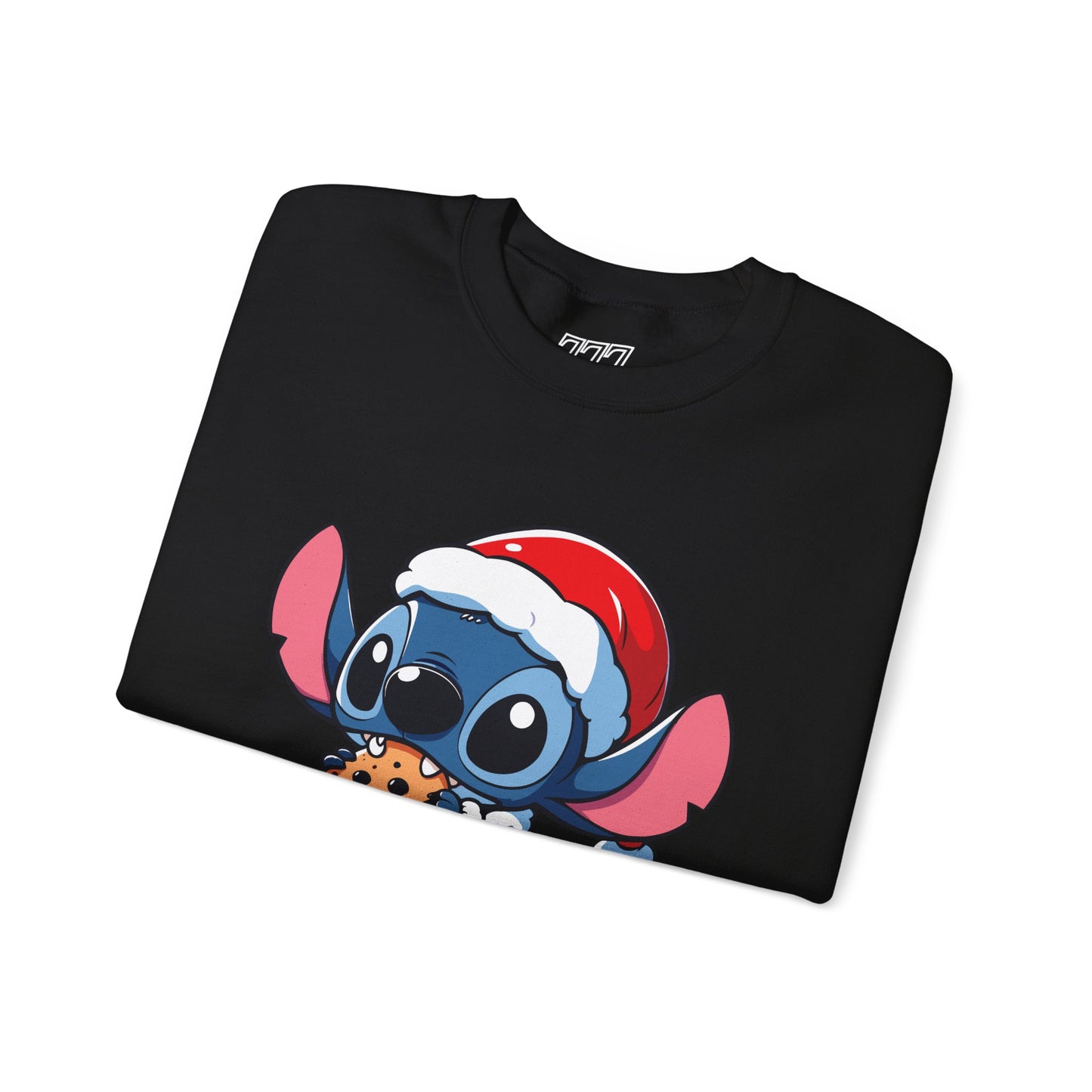 Saint Stitch Christmas Sweatshirt – Cute Holiday Alien Unisex Heavy Blend Crewneck