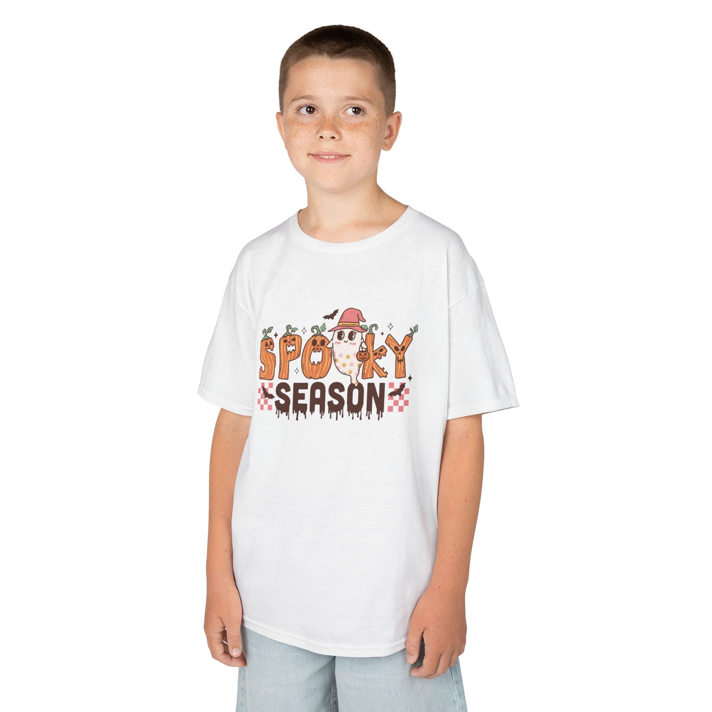 Spooky Season II Kids Heavy Cotton T-Shirt
