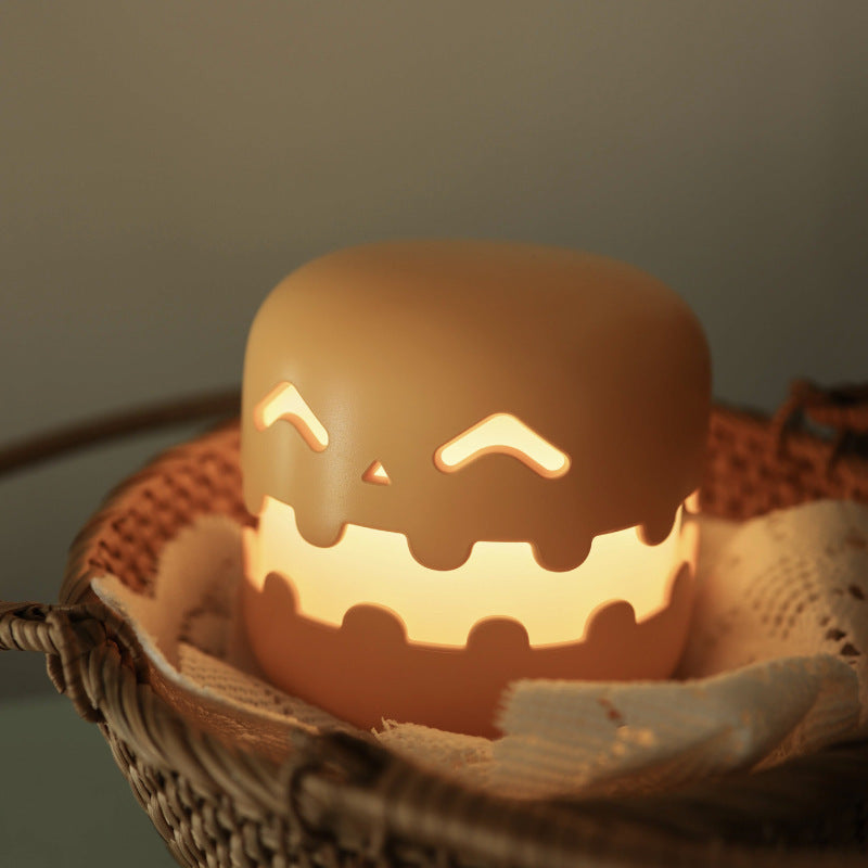 Eerie Pumpkin Lamp