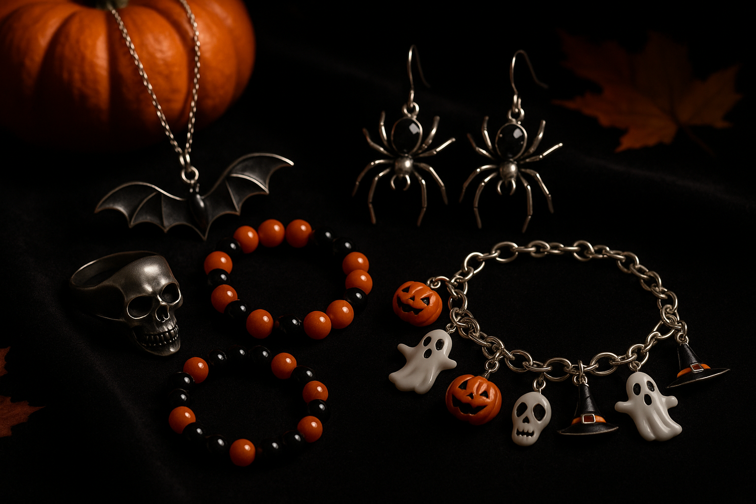 Halloween themed jewelry